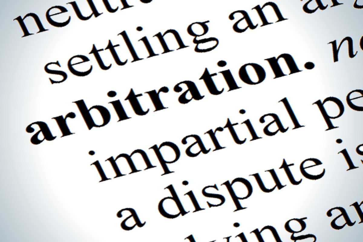 From Arbitrator S Award To Consent Order